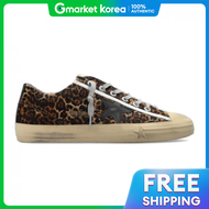 Golden Goose | รองเทาผาใบผชาย Golden Goose V Star ลายเสอดาว หนงโพนสกน สดำ รน 150317599
