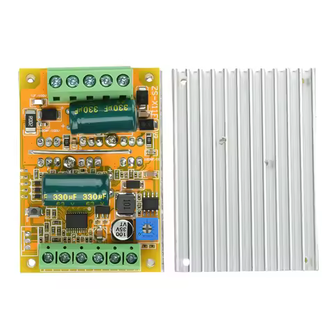 DC 5-50V 12V 24V 48V 300W BLDC Three Phase DC Brushless Motor Controller PWM No Hall Motor Control D