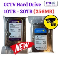 CCTV Hard Drive 10TB/12TB/14TB/16TB/18TB/20TB – 24/7 Surveillance HDD for DVR/NVR Security System