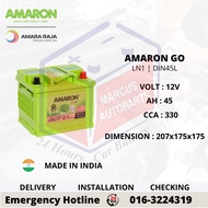 AMARON GO LN1 | DIN45L AUTOMOTIVE CAR BATTERY