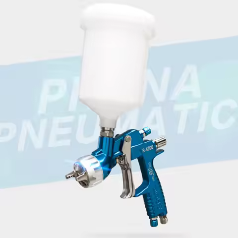 Prona R-4300 MP HVLP car paint spray gun,low pressure car painting gun , 1.1 1.2 1.3 1.4 1.5mm nozzl