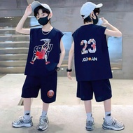 Set bộ quần áo 3 lỗ cho bé trai 18-45kg tuổi set đồ bé trai 5-14 tuổi mẫu COOR 3 chất liệu thoáng m