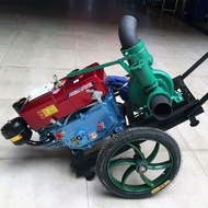 Pump Unit of High-Pressure Irrigation Garden-Watering Diesel Engine for Farmland2 3 4 6Inch Centrifugal Pump Hand Pressure Well