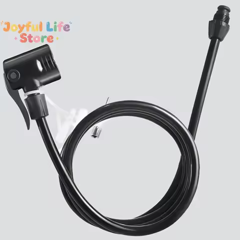 70/80/120CM Bike Air Pump Extension Tube Pump Bicycle Hose Air Pump Connector Bike Air Pump Tire Inf