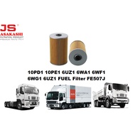 10PD1 10PE1 6UZ1 6WA1 6WF1 6WG1 6UZ1 FUEL Filter FE507J