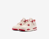 Sepatu Basket Anak Nike Air Jdan 4 Retro Valentines Day Preschool HV4385-108