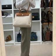 HERMÈS Herbag PM 兩用包 H 刻印 - 01463