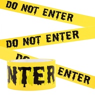1.9inch x 82Feet Halloween Decorations Caution Tape Roll Halloween Caution Tape Halloween Tape Scary