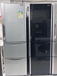 二手新淨hitachi 日立 可製冰三門雪櫃 R-SG31BPH Refrigerator