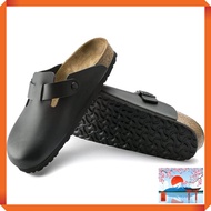 Birkenstock Boston Clog Sandals - Unisex, Regular Fit, Black