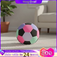 magideal Indoor Fabric Soccer Ball Padded Soft Soccer Ball Lightweight Safe for Beginners Apartment