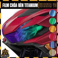 Color Changing Decal Headlight Reflector Sticker + Winner V3 Car Demi | Winner X 2022 Titanium Refle