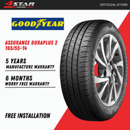 [INSTALLATION] Goodyear Tyre Assurance Duraplus 2 165/55-14 (1-30 days delivery)