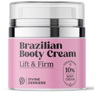 Divine Derriere Brazilian Body Butter Cream, Lift and Firm Body Cream with Volufiline Helps Reduce t