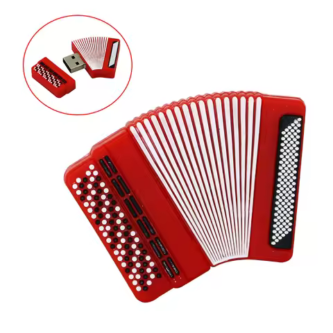 Musical instrument Bayan Accordion Pendrive 16 128 256 gb usb flash drive 32GB 256GB 64GB flash usb 