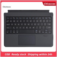 ChicAcces Tablet Protective Case Tablet Keyboard for On-the-go Use Wireless Bluetooth Keyboard and Protective Case for Microsoft Surface Go 1/2/3/4 Colorful Backlight Lightweight