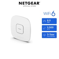 NETGEAR WAX630 Cloud Managed Wireless Access Point - WiFi 6 Tri-Band AX6000