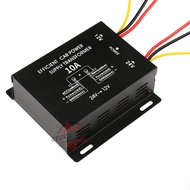 DC 24V to 12V Power Converter for Trucks & Buses - 10A/30A/60A Voltage Reducer