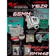 HIPOWER HI POWER 65MM COMBO Y16 R15 VVA CR13 ++ GASKET 2 KEPING (HEAD / BLOCK / CAM / VALVE SPRING /