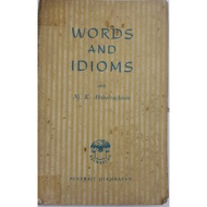 USED WORDS AND IDIOMS BOOK Original
