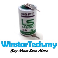 Saft LS14250 Leg 1/2AA 3.6V PLC Industrial ER14250 CNC Lithium Battery