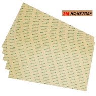 COMBO of 10 sheets - 3M 93010 sheets A4 - Transparent heat-resistant double-sided tape Type 300LSE