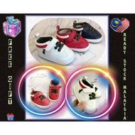 PREWALKER POLO' (WHITE & RED)/HOT SELLING/BABY SHOES/READY STOCK MALAYSIA/MURAH/RAYA/KIDS FASHION/BO