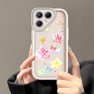 Casing hp For Tecno Pova 7 5G Case Kesing Protect Phone TY DLJ C8-4822 flowers