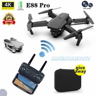 drone camera jarak jauh 1000km asli besar | drone kamera hp jarak jauh 10 km asli | deron | dron | drone murah asli | Drone E88 Pro 4K Kamera Dual Camera Wifi FPV Altitude Hold Drone Murah