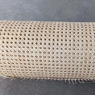 VINCE-40-95cm Natural Indonesian Real Rattan Cane Webbing Roll Furniture Chair Table Ceiling  Backgr