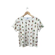 JIM THOMPSON women short sleeve Tshirt, colorful Parrots Printed, S-M
