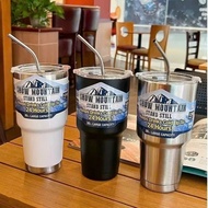 Ly Giữ Nhiệt Yeti 900ml kèm óng hút + cọ rửa. Ly Giữ Nhiệt 30oz 900ML Có Ống Hút