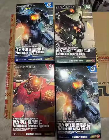 New Empire Sky Studio Pacific Rim Gipsy Danger Crimson Typhoon 5-inch 13cm Assembly Action Figures【P