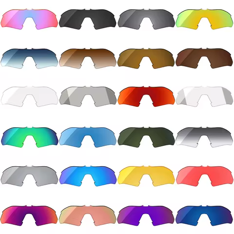 Visorize Polarized Replacements UV400 Lenses For Oakley Radar Plate OO9495D Sunglasses