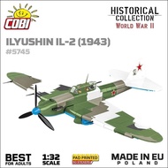 COBI IL-2 Sturmovik – Soviet WW2 Ground Attack Aircraft (1/48 Scale) – LEGO Compatible Bricks – Made