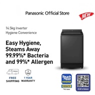 (TnG Rebate) Panasonic Easy Hygiene & Convenient Top Load Washing Machine (14.5kg) NA-FD145V3BT HA6