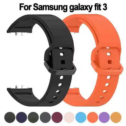 Silicone Strap for Samsung Galaxy Fit3 Smartwatch Rubber Bracelet Correa Sport Band Samsung Galaxy F