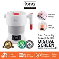 IONA 0.6L Portable Travel Kettle Electric | Dual Voltage Foldable Small Mini Kettle 摺叠旅行杯 - GLTK361