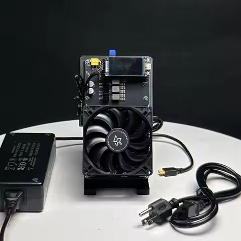 Hot sale Factory home miner NerdQaxe++ Rev 6T 100W Bitcoin mining lottery mining , solo miner