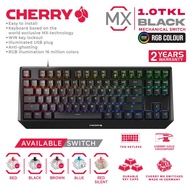 Cherry MX Mechanical Gaming Keyboard TKL - MX 1.0 TKL RGB BLACK