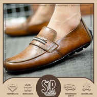 PRIDE - SEPATU KULIT PRIA CASUAL MERK SEPATU PANTOFEL PRIA FORMAL PANTOFEL BAHAN SUEDE KEREN HARGA S