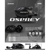 IROLY OSPREY BC 80 CARBON BODY REEL