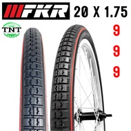 Bicycle Tyre FKR 20 X 1.75 999 RED LINE