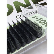 5D S-TONE EYELASH EXTENSION, 16 ROWS .07 LENGTH 9MM-14MM, D CURL, SOFT EYELASH, FIBER SYNTHETIC