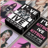 55PCS/set IVE photo Im IVE postcard LOMO card Jang Won Young LIZ Gaeul Yujin Rei Leeseo