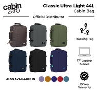 Cabinzero Classic Ultra Light Cabin Bag With Luggage Trackers 44L