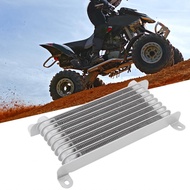 Engine Oil Cooling Radiator Cooler Aluminum for Motorcycle Dirt Bike ATV