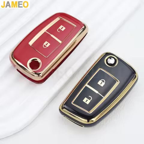 TPU 2 Buttons For Nissan X-Trail Juke Qashqai Micra Pulsar 2014 - 2018 Car Remote Key Fob Shell Cove