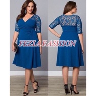 Elegant Classic Annabelle Lacey Sleeves Plus size Casual Formal Maternity Entourage Outfit Dress