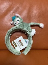 （現貨）Hong Kong Disneyland Duffy and Friends Gelatoni Headband  迪士尼 Gelatoni  畫家貓 托尼 頭箍 頭飾 髮飾 髮箍（全新正版）